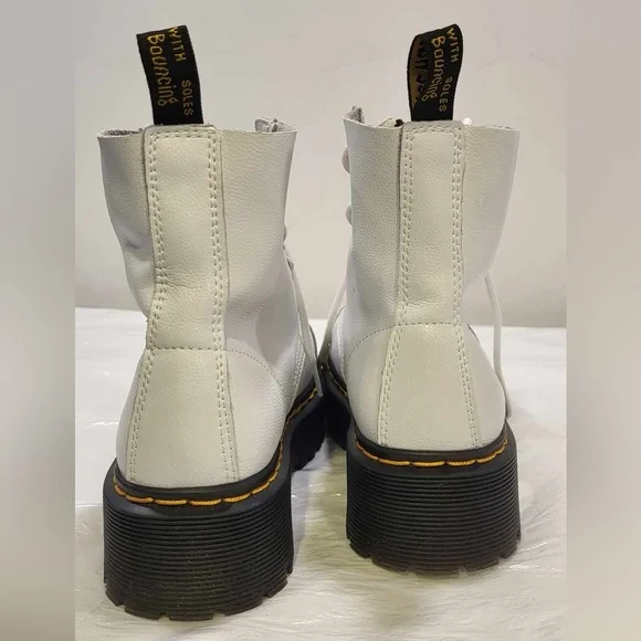 💎DR MARTENS Doc Airwair Sinclair white leather boots - Picture 6 of 7